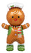 Shein 1 globo navideño del Hombre de Jengibre - Quierox - Tienda Online