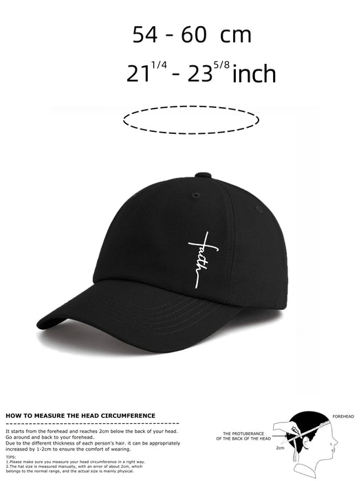 SHEIN 1 Gorra de béisbol, clásica, elegante, moderna, con banda interior suave y ajustable - Quierox - Tienda Online