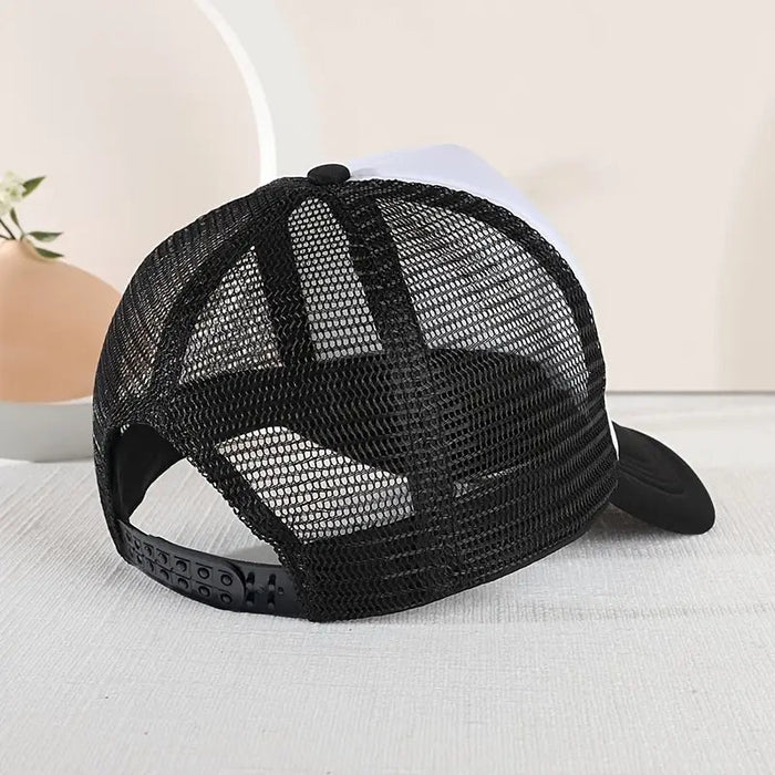 Shein 1 gorra de béisbol de malla transpirable con diseño de cocotero para niños para deportes al aire libre - Quierox - Tienda Online