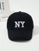 SHEIN 1 Gorra de béisbol NY para mujer bordada de moda - Quierox - Tienda Online