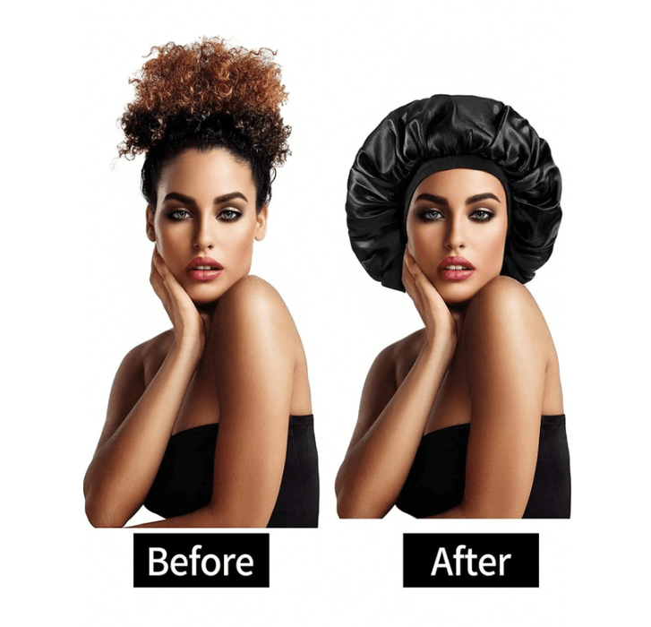 SHEIN 1 gorro de seda para dormir, para envolver el cabello y cubrir la cabeza - Quierox - Tienda Online