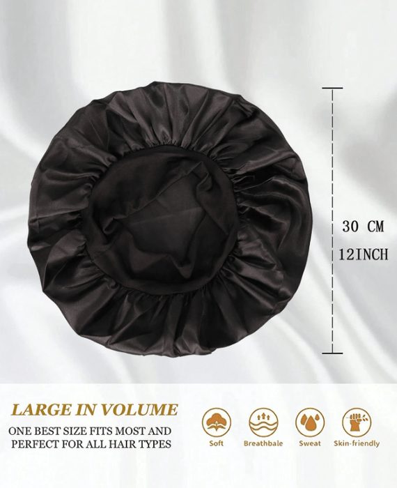 SHEIN 1 gorro de seda para dormir, para envolver el cabello y cubrir la cabeza - Quierox - Tienda Online