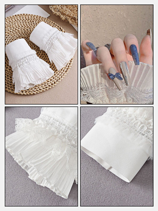 SHEIN 1 herramienta de fotografía para decoración de uñas, volante estilo corte japonés - Quierox - Tienda Online