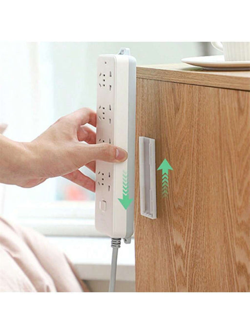 SHEIN 1 juego de soportes de fijación de PP para montaje en pared, no requiere perforación - Quierox - Tienda Online