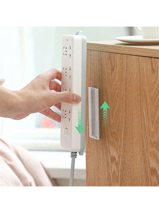 SHEIN 1 juego de soportes de fijación de PP para montaje en pared, no requiere perforación - Quierox - Tienda Online