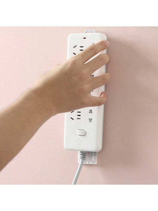 SHEIN 1 juego de soportes de fijación de PP para montaje en pared, no requiere perforación - Quierox - Tienda Online
