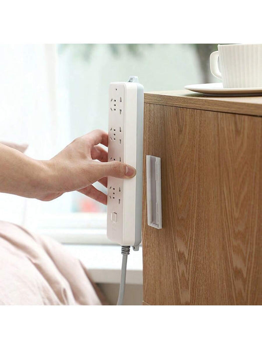 SHEIN 1 juego de soportes de fijación de PP para montaje en pared, no requiere perforación - Quierox - Tienda Online