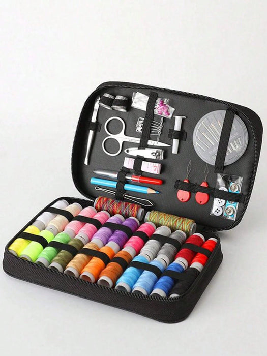 SHEIN 1 kit de costura portátil, herramientas de costura para el hoga juego de 67pcs - Quierox - Tienda Online