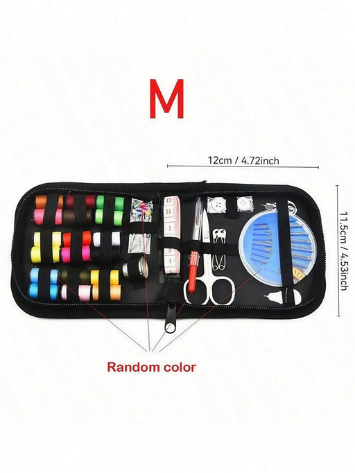 SHEIN 1 kit de costura portátil, herramientas de costura para el hoga juego de 67pcs - Quierox - Tienda Online