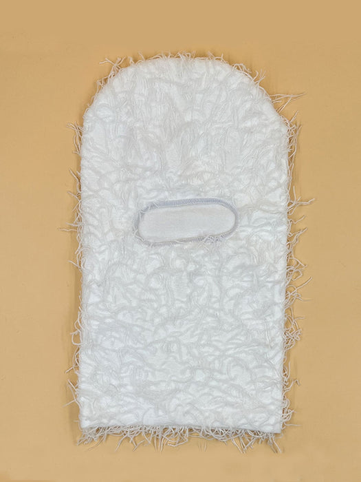SHEIN 1 máscara de esquí facial completa de punto desgastado - Quierox - Tienda Online