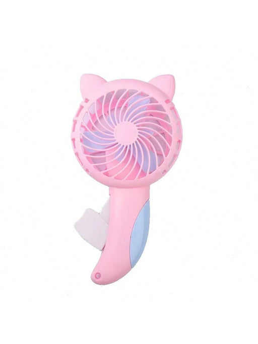 Shein 1 miniventilador con manivela y prensa manual de dibujos animados - Quierox - Tienda Online