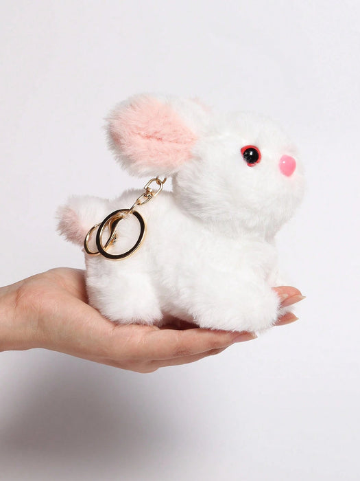 Shein 1 muñeco de peluche de conejo de simulación lindo - Quierox - Tienda Online