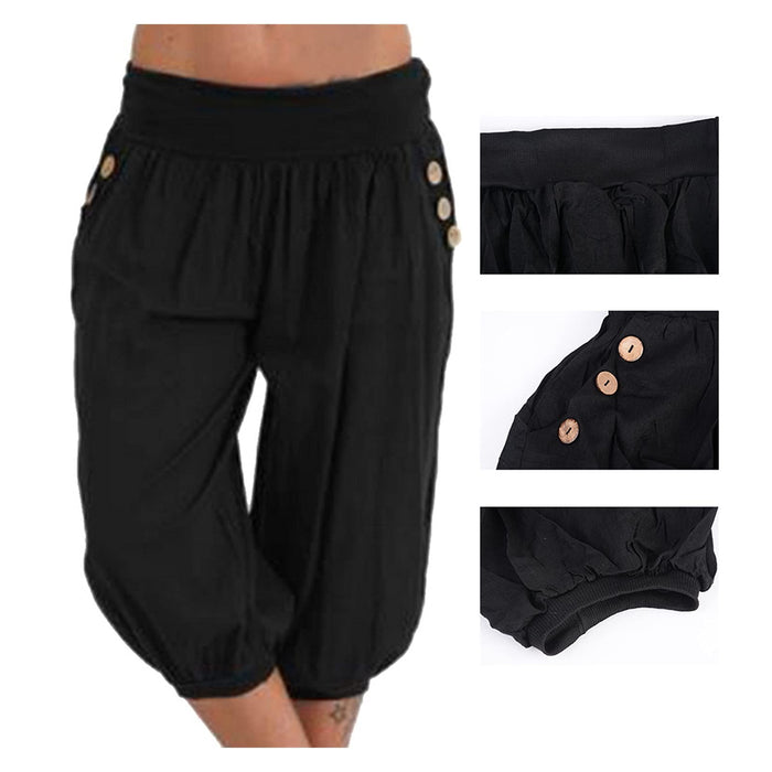 SHEIN 1 pantalón de verano para mujer, de pierna ancha - Quierox - Tienda Online