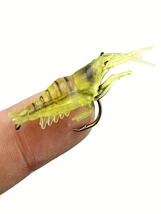 Shein 1 paquete de 5 piezas de cebo de pesca de gamba falsa - Quierox - Tienda Online