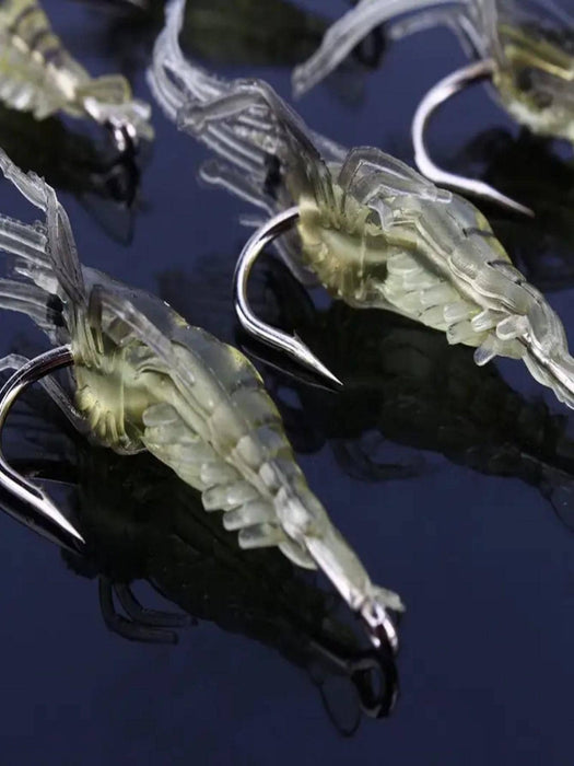 Shein 1 paquete de 5 piezas de cebo de pesca de gamba falsa - Quierox - Tienda Online