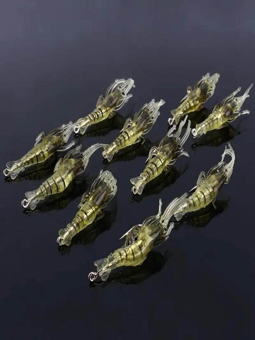 Shein 1 paquete de 5 piezas de cebo de pesca de gamba falsa - Quierox - Tienda Online