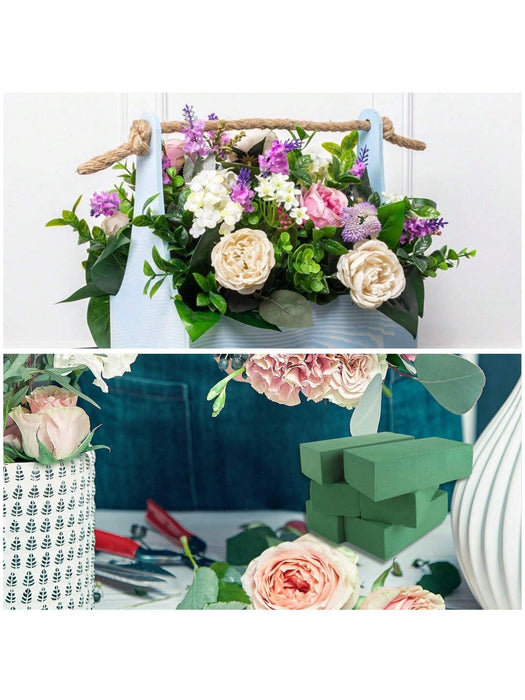 SHEIN 1 Paquete de bloques de espuma floral, espuma floral verde - Quierox - Tienda Online