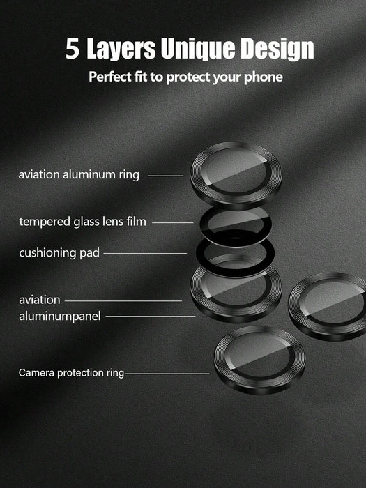 Shein 1 Paquete de Película Protectora de Lente de Ojo de Águila de Alta Definición, Compatible con iPhone 11 - Quierox - Tienda Online