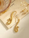 SHEIN 1 par de aretes colgantes exagerados de estilo retro y misterioso - Quierox - Tienda Online