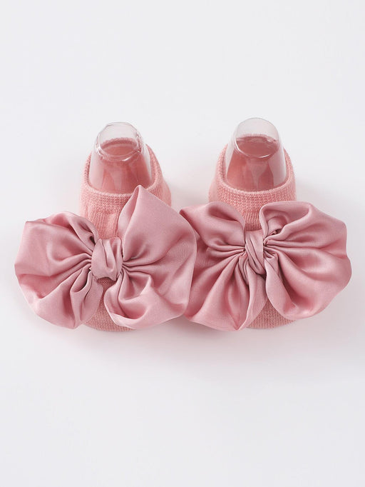 Shein 1 par de calcetines de bebé, suelo antideslizante estilo princesa - Quierox - Tienda Online