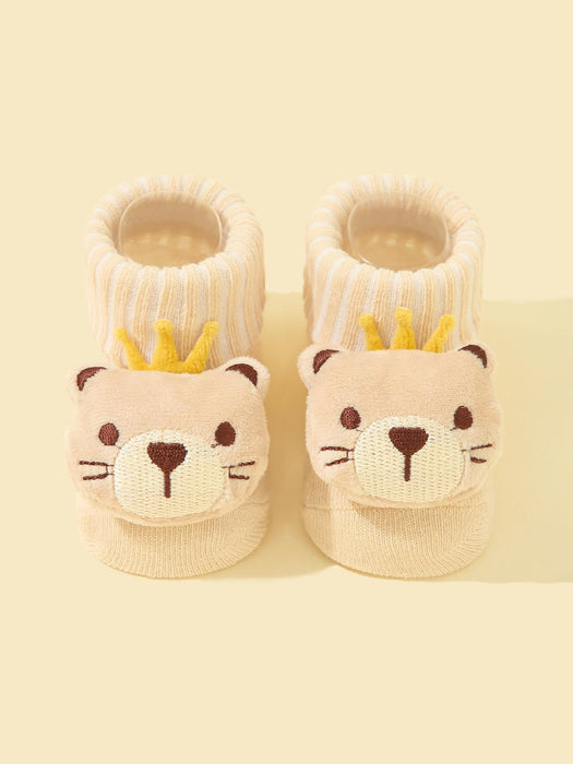 SHEIN 1 par de calcetines decorativos de animales de dibujos animados para bebé - Quierox - Tienda Online