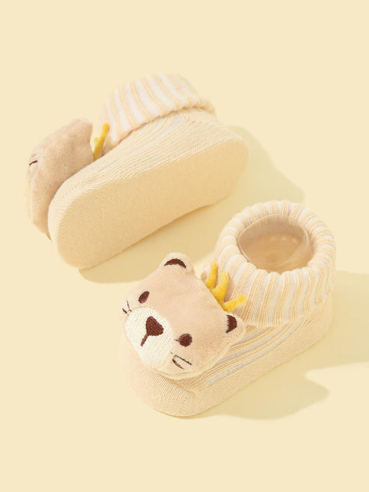 SHEIN 1 par de calcetines decorativos de animales de dibujos animados para bebé - Quierox - Tienda Online