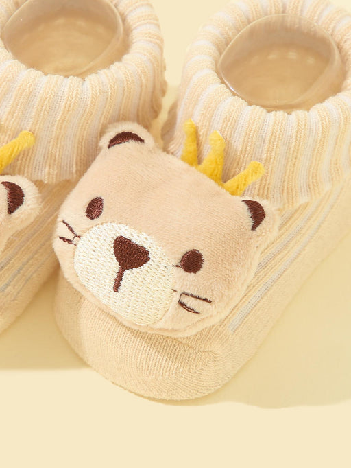 SHEIN 1 par de calcetines decorativos de animales de dibujos animados para bebé - Quierox - Tienda Online