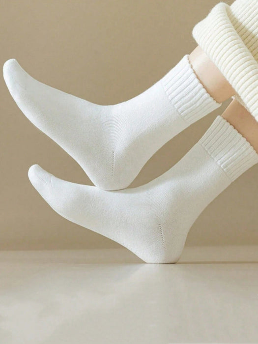 SHEIN 1 par de calcetines térmicos forrados para mujer - Quierox - Tienda Online