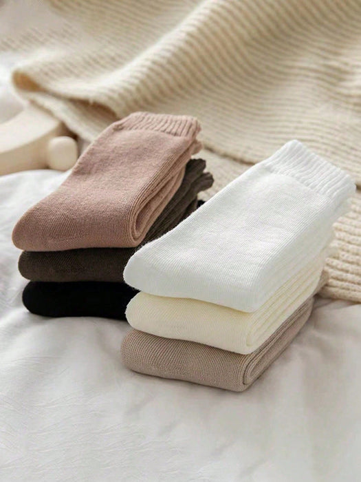 SHEIN 1 par de calcetines térmicos forrados para mujer - Quierox - Tienda Online