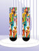 Shein 1 par de calcetines unisex con estampado de dibujos animados de perros callejeros - Quierox - Tienda Online