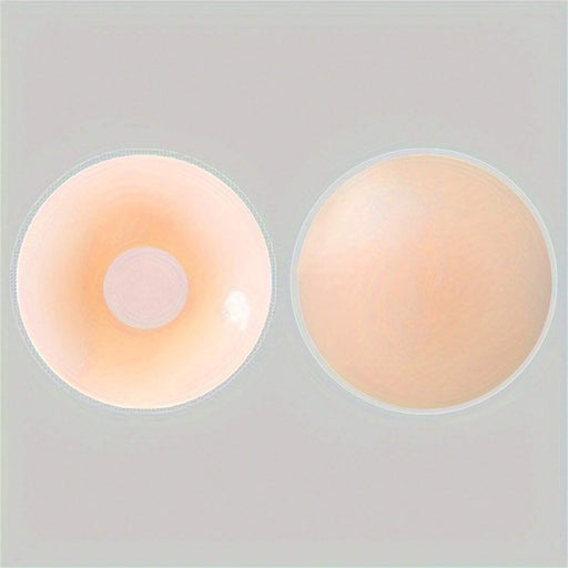 Shein 1 par de cubrepezones de silicona reutilizables, Parches invisibles, autoadhesivos y anticonvexos para mujer - Quierox - Tienda Online
