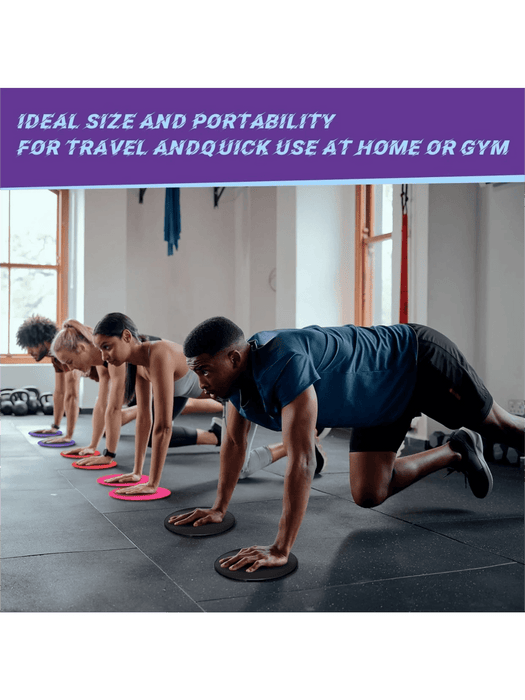 SHEIN 1 Par de Discos deslizantes para rodillas de Pilates para entrenamiento - Quierox - Tienda Online