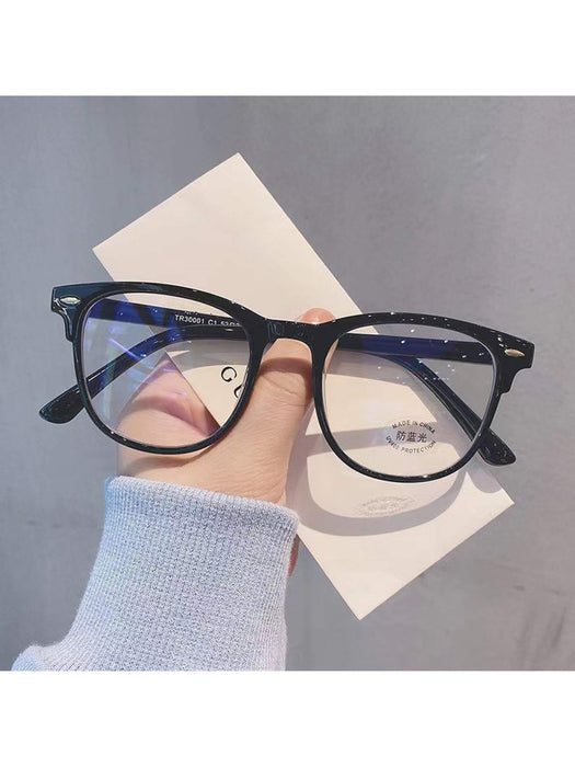 Shein 1 par de gafas antiluz azul de moda para mujer, protección ocular para computadora, estilo coreano - Quierox - Tienda Online