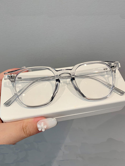 SHEIN 1 par de gafas casuales de montura cuadrada para mujer, para uso diario - Quierox - Tienda Online