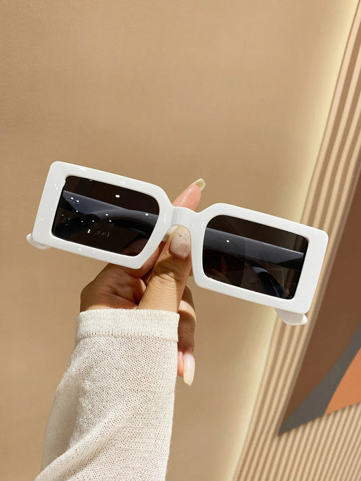 Shein 1 par de gafas de moda con montura rectangular pequeña - Quierox - Tienda Online