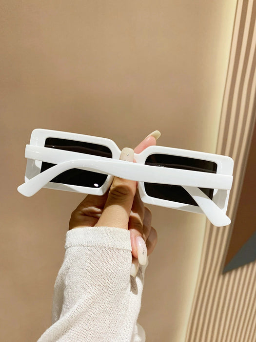 Shein 1 par de gafas de moda con montura rectangular pequeña - Quierox - Tienda Online