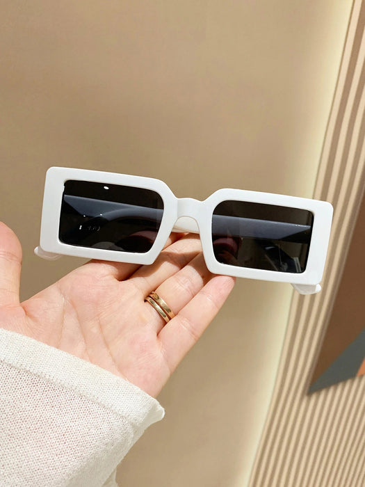 Shein 1 par de gafas de moda con montura rectangular pequeña - Quierox - Tienda Online