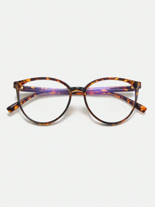 SHEIN 1 par de Gafas de moda de carey versátil para mujeres - Quierox - Tienda Online