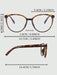 SHEIN 1 par de Gafas de moda de carey versátil para mujeres - Quierox - Tienda Online