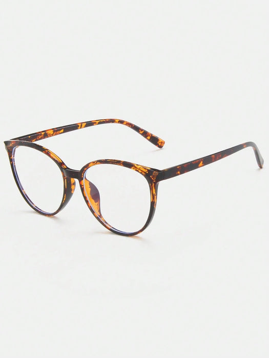 SHEIN 1 par de Gafas de moda de carey versátil para mujeres - Quierox - Tienda Online