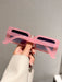Shein 1 Par de gafas de moda rectangulares pequeñas, adecuadas para vacaciones, viajes, deportes - Quierox - Tienda Online