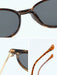SHEIN 1 par de gafas de moda retro redondas para mujer - Quierox - Tienda Online