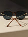 SHEIN 1 par de gafas de moda retro redondas para mujer - Quierox - Tienda Online
