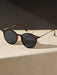 SHEIN 1 par de gafas de moda retro redondas para mujer - Quierox - Tienda Online
