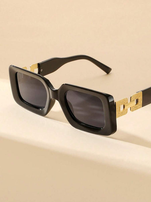 Shein 1 par de gafas de sol de moda para mujer, grandes, de plástico - Quierox - Tienda Online