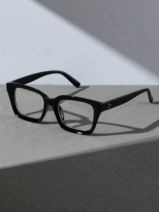 Shein 1 par de gafas transparentes de plástico con estampado geométrico para mujer - Quierox - Tienda Online