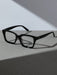 Shein 1 par de gafas transparentes de plástico con estampado geométrico para mujer - Quierox - Tienda Online