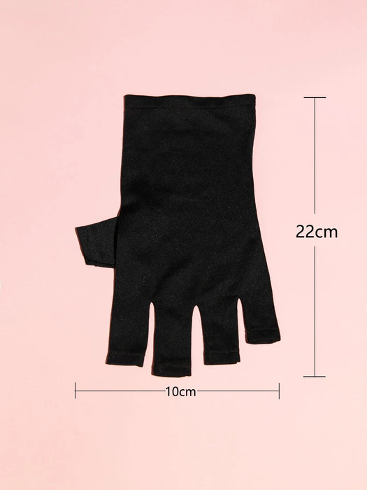 SHEIN 1 par de guantes anti-UV para arte de uñas - Quierox - Tienda Online