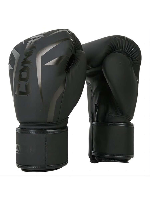 SHEIN 1 par de guantes de boxeo profesionales negros de 12 oz para entrenamiento - Quierox - Tienda Online