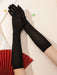 SHEIN 1 par de guantes de fiesta para mujer, de ópera, elásticos - Quierox - Tienda Online